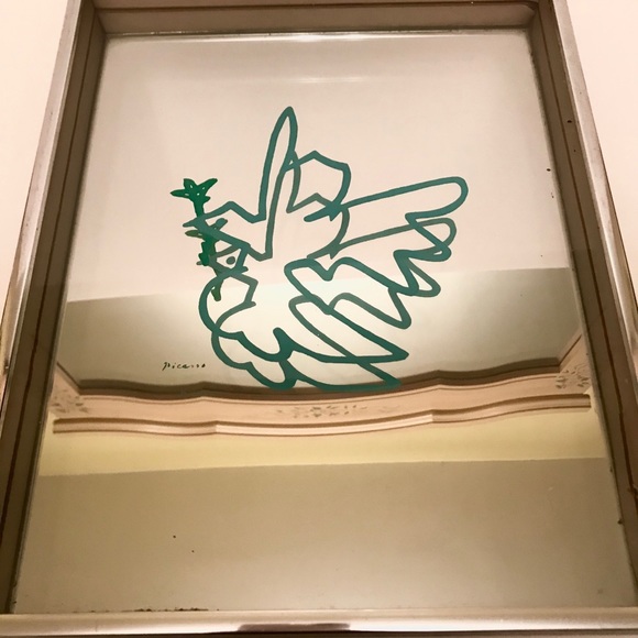 Pablo Picasso Other - Rare Pablo Picasso Hand Silk Screened Shadow Box